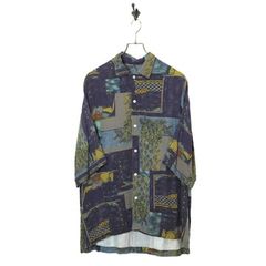 VINTAGE PRINTED SHIRT/XL