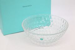 最終値下げ◆【未使用品】TIFFANY&Co. ガラス ボウル ティファニー 箱付き