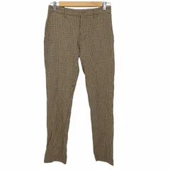 マッキントッシュフィロソフィー MACKINTOSH PHILOSOPHY ガンクラブチェック ウール混 コットン スラックス メンズ  38のサムネイル