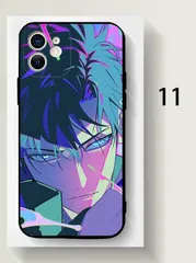 『俺だけレベルアップ』Solo Leveling 全周囲シリコン iPhone ケース※購入後取引メッセージに希望No.と機種を入力(例:「No.11 IPhone 15希望」) ※未記載の場合は発送不可