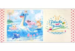 [중고]타월·수건(캐릭터) 라플라스 비치 목욕 타월 [이치반 쿠지 Pikachu and Friends~HAPPY BEACH TIME~] A상