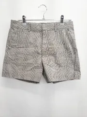 ◇ Θ Spick & Span スピック＆スパン チェック柄 ショートパンツ サイズ36 グレー ブラック レディース E  【1411130016288】