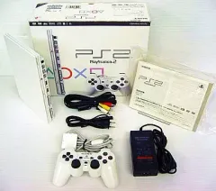 【中古】PS2ハード プレイステーション2本体 セラミック・ホワイト(SCPH-70000CW)