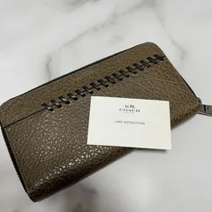 【美品】COACH コーチ ロングウォレット