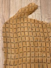 【芭蕉布】【古布】【はぎれ】（長さ：約47㎝／幅：約4〜24㎝）