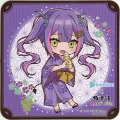 【中古】コースター 常闇トワ(ミニキャラver.) オリジナルコースター 「バーチャルYouTuber ホロライブ×極楽湯・RAKU SPAコラボ第二弾 フロライフ」 コラボメニュー注文特典