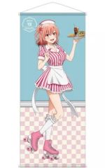 [중고] 태피스트리 유이가하마 유이 신작 일러스트 아메리칸 다이너 ver. 거의 등신대 태피스트리 [역시 내 청춘 러브 쌀은 틀린다. 완 POP UP SHOP in AMNIBUS STORE]