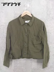 ◇ SLY スライ 長袖 シャツ サイズF カーキ レディース 【中古】 【1002801384272】