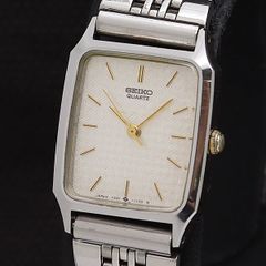 稼働 SEIKO 腕時計 V701 フリーアジャストベルト 新品電池 i - メルカリ