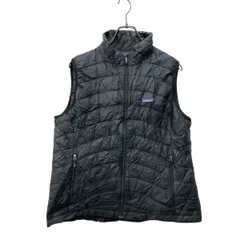 PATAGONIA ダウンベスト Lサイズ位 レディース サイズ表記L パタゴニア ブラック 古着卸 アメリカ仕入 t2503-3398