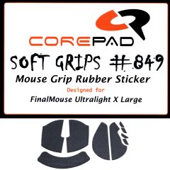 Corepad Soft Grips FinalMouse Ultralight X Large Tiger (L) Black