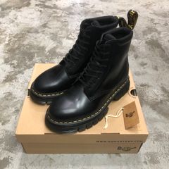 未使用品 Dr.Martens RIKARD 8I リカード レザーレースアップブーツ 8ホールブーツ  ドクターマーチン 27833001 ブラック UK7 85339A6