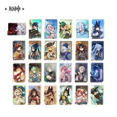 原神・公式　逸聞軼事シリーズ　アクリルブロック　夜蘭　神里綾人　ナヒーダ　ニィロウ　セノ　ティナリ　放浪者　八重神子　アルハイゼン　ディシア