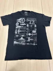【古着/STAR WARS】スターウォーズ　Tシャツ　L　黒　フィフスサン/Fifth Sun　ミレニアムファルコン　AT-ATウォーカー　スター・デストロイヤーのサムネイル