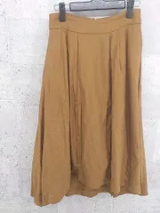 ◇ B:ming life store by beams ロング フレア スカート S ブラウン * 1002799133913