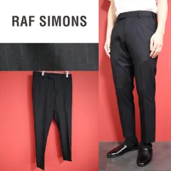 【極美品】RAF SIMONS ラフシモンズ アンクル丈 ストライプ スラックスのサムネイル