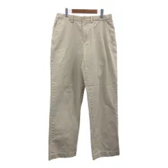 Polo by Ralph Lauren ポロ ラルフローレン PRESTON PANT チノパンツ ポロチノ ワンポイント ベージュ (メンズ W32 L32) 中古 古着 Q7497