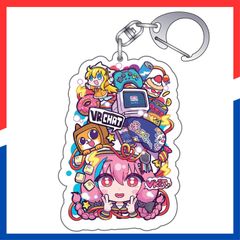 【在庫処分】アクキー ピンク(24') Vket×VRChatコラボ HIKKY