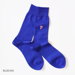 ANONYMOUSISM アノニマスイズム レタードクルーソックス 15195200 靴下 刺繍入り ユニセックス レディース メンズ 新品 国内正規品 日本製 【サイズ / 25-27cm】