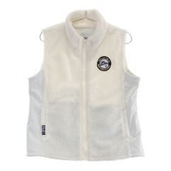 サイズ：LL FILA GOLF フィラゴルフ  ボアベスト＆中綿リバーシブルスカート  ホワイト系 [240101476340] ゴルフウェア レディース ストスト サイズ：LL FILA GOLF フィラゴルフ ボアベスト＆中綿