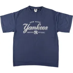 古着 00年代 リー Lee SPORT MLB NEW YORK YANKEES ニューヨークヤンキース ロゴプリントTシャツ メンズL相当/eaa543447のサムネイル