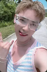 【中古】コレクションカード(男性) THE BOYZ/チュ ハンニョン(JUHAKNYEON)/CD「PHANTASY_Christmas in August」EVERLINE ラッキードローイベント特典未公開フォトカード(ゴーグル ver.)