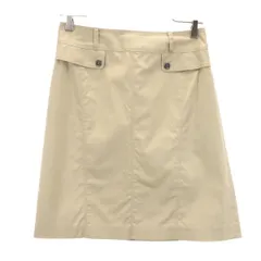 バーバリーブルーレーベル 台形 スカート 38 ベージュ系 BURBERRY BLUE LABEL 三陽商会 日本製 レディース 【中古】  【230526】