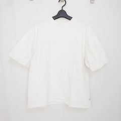 melple メイプル The American Crewneck Tee クルーネック コットン半袖 Tシャツ WHITE S