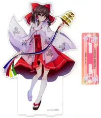【中古】アクリルスタンド・アクリルパネル 博麗霊夢 BIGアクリルスタンド 「東方Project ラッキー缶バッジBOX」 ゴールド券賞