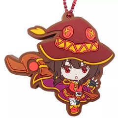 【中古】キーホルダー・マスコット(キャラクター) めぐみん ラバーマスコット 「映画 この素晴らしい世界に祝福を!紅伝説 劇場版あそーと」 B賞