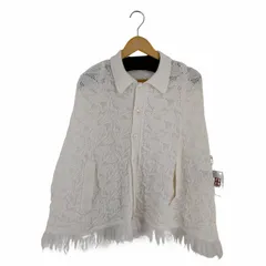 コムデギャルソン COMME des GARCONS アクリルニットポンチョ レディース JPN：S のサムネイル
