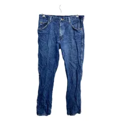 Wrangler デニムパンツ W36 ラングラー レギュラーフィット ビッグサイズ インディゴ コットン メキシコ製 古着卸 アメリカ仕入 2501-621