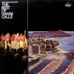 【希少盤★ハワイLP】ウェブリー・エドワーズ presents ハワイコールズ – The Best Of Hawaii Calls