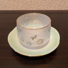 HOYA 冷茶セット　花柄　5　ホーヤ　冷茶　昭和　レトロ