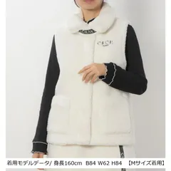 【セシルマクビー】CECIL McBEE green  フリースベスト（ｵﾌﾎﾜｲﾄ）【Sサイズ】  M438