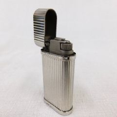 Hn607433  ライター カルティエ　ライター　ゴドロン　シルバー　n110015 中古