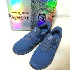 C826　SKECHERS HANDS FREE SLIP-INS SNOOP DOGG　スケッチャーズ ハンズフリー スリップインズ　スヌープ・ドッグ　ブルー　28㎝