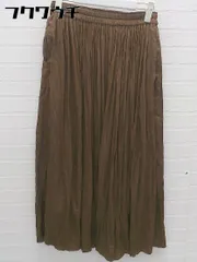 ◇ UNIQLO ユニクロ ロング ギャザー スカート サイズS ブラウン レディース 【中古】 【1103040001729】