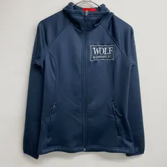 【未使用】THE NORTH FACE トラックジャケット WOLF COMPANY フリース ネイビー【レディースS】