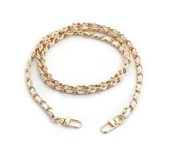 【新着商品】120cm ブラウン ホワイト ブラック ピンク シルバー ゴールド チェーン 銀 金 オシャレ レディース 交換 ストラップ 落下防止 スマホ おしゃれ 斜め掛け スマホショルダー ネックストラップ ソールオンリー only] [$ole