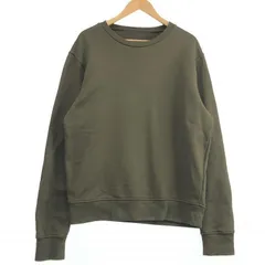 Maison Margiela エルボーパッチ　スウェット　グリーン マルジェラの定番。Maison Martin Margiela ⑭ エルボーパッチ