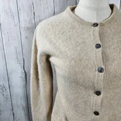 [値下げ交渉歓迎] カーディガン Naturale Mサイズ カシミヤ100% 上質素材 肌触り滑らか ふんわり柔らか 暖かく軽量 ベージュ系カラー 目立った傷汚れなし 美品 即購入OK  16