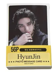 ヒョンジン STRAYKIDS ストレイキッズ スキズ フォトメッセージ カード 56P 韓流 グッズ gv029-3