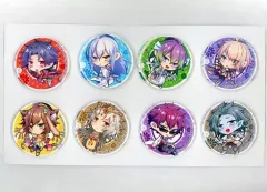 【中古】バッジ・ピンズ [単品] 集合 描きおろしちびキャラ缶バッジ8個セット 「PS Vitaソフト KLAP!! ～Kind Love And Punish～ Fun Party アニメイト限定セット」 同梱特典