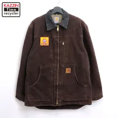 ✨今だけ価格✨■Carhartt ダークブラウン トラディショナルジャケット■ Carhartt トラディショナルコート XL ダックジャケット ダーク