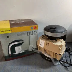 新品　recolte レコルト　KAFFE DUO　２カップ　コーヒーメーカー　ブラック　KD-1　★L435のサムネイル