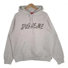 SUPREME シュプリーム 21SS FTP Arc Hooded Sweatshirt アーチロゴ刺繍 プルオーバーパーカー グレー