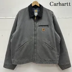 カーハート　carhartt デトロイトジャケット　アクティブジャケット　グレー carhartt - 極上 美品 USA製 00s Carhartt デトロイト