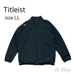 Titleist タイトリスト ウォームジャケット LLサイズ ブラック 2024年秋冬モデル 吸水速乾×保温性 ゴルフウェア メンズ 中古