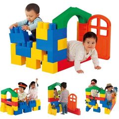 プレイハウス ABCハウス 組み立て簡単 キッズハウス 知育玩具 隠れ家 